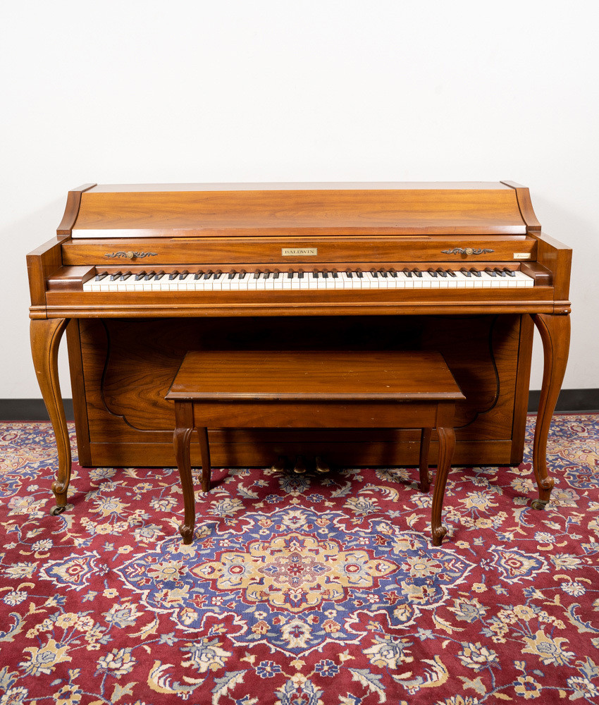 Acrosonic By Baldwin Spinet Piano Satin Walnut SN: 814624